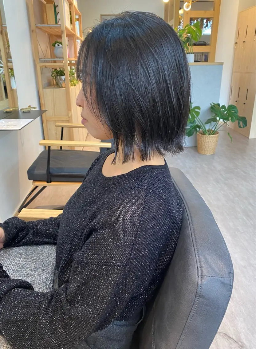 ショート カラー カット ヘアカラー トリートメント 内野 友貴のヘアスタイル