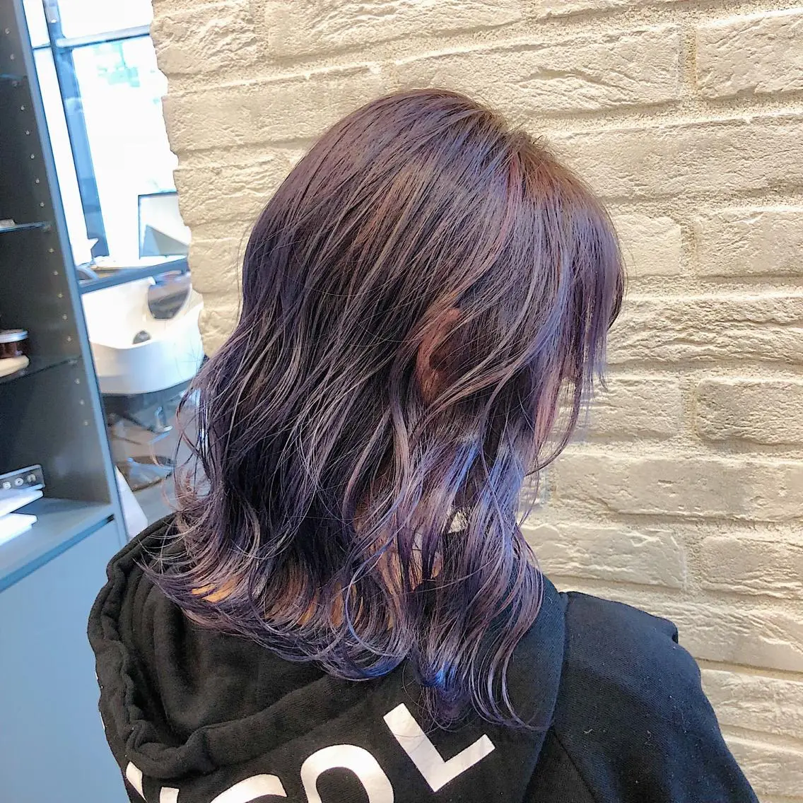 ミディアム カラー ノンダメージ髪質改善 カラー💎/KURAのヘアスタイル