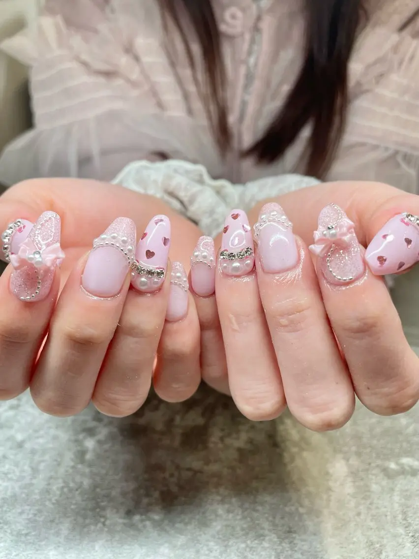 ロング LBnail.sae /おえかきネイルのネイルデザイン