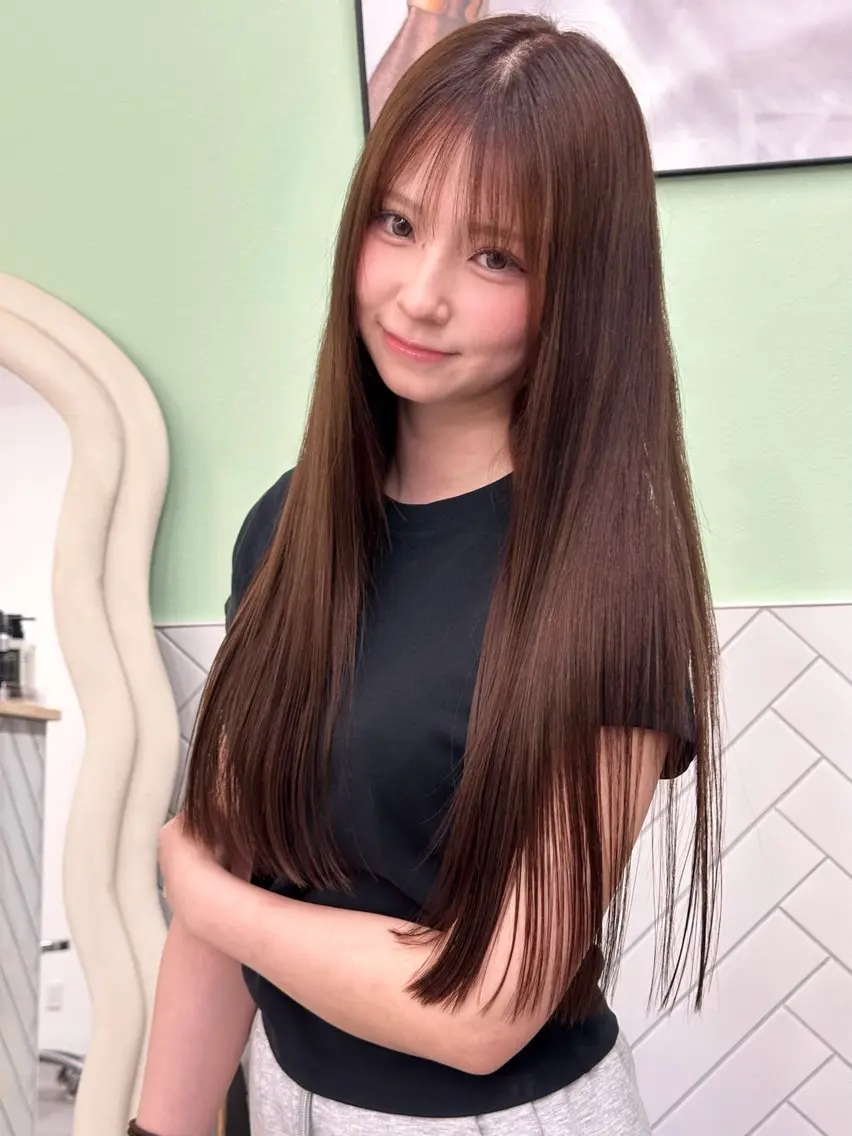 ロング カラー ブリーチ トリートメント ヘアカラー Ripper /大井あんずのヘアスタイル