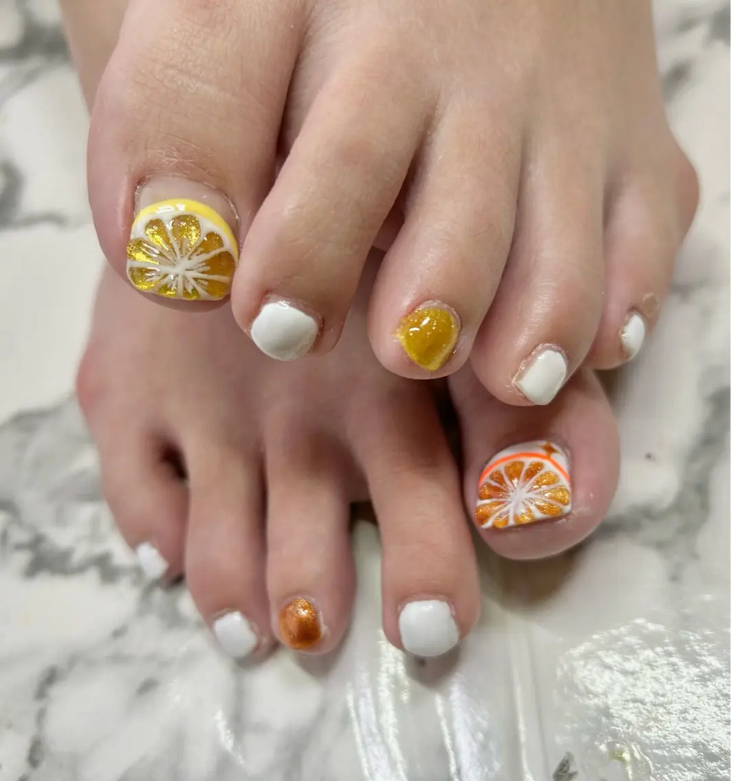 ネイル フットネイル k.nail #ksmのネイルデザイン