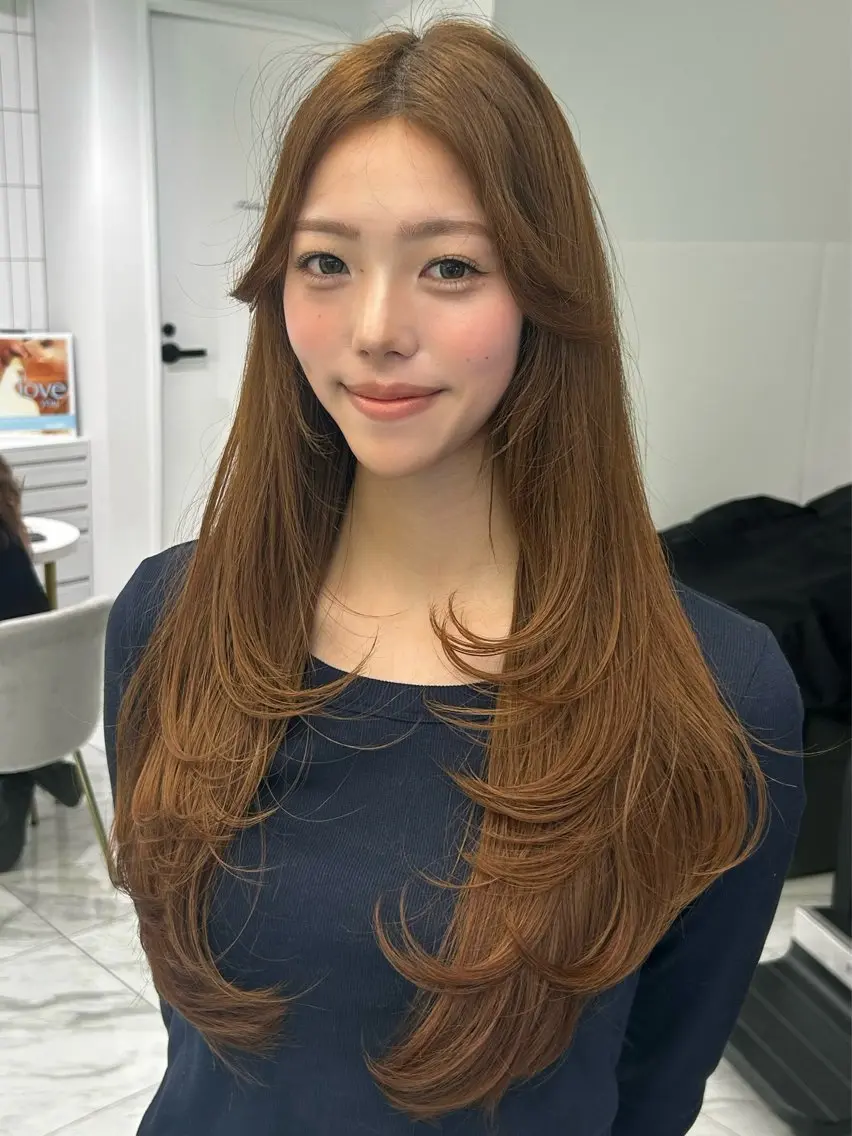 ロング オールマイティ美容師 💋𝑨𝑵𝑵𝑨のヘアスタイル