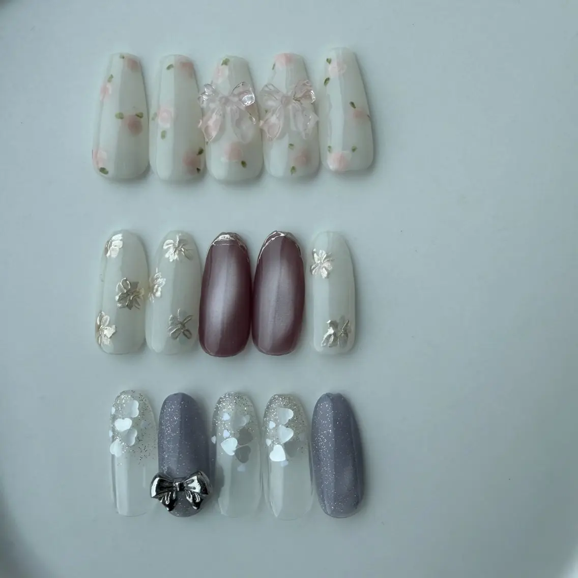 【❤️✨先着1名限定✨❤️】定額デザイン✨オフ込み✨保湿オイル✨ハンドマッサージ付き❤️の写真