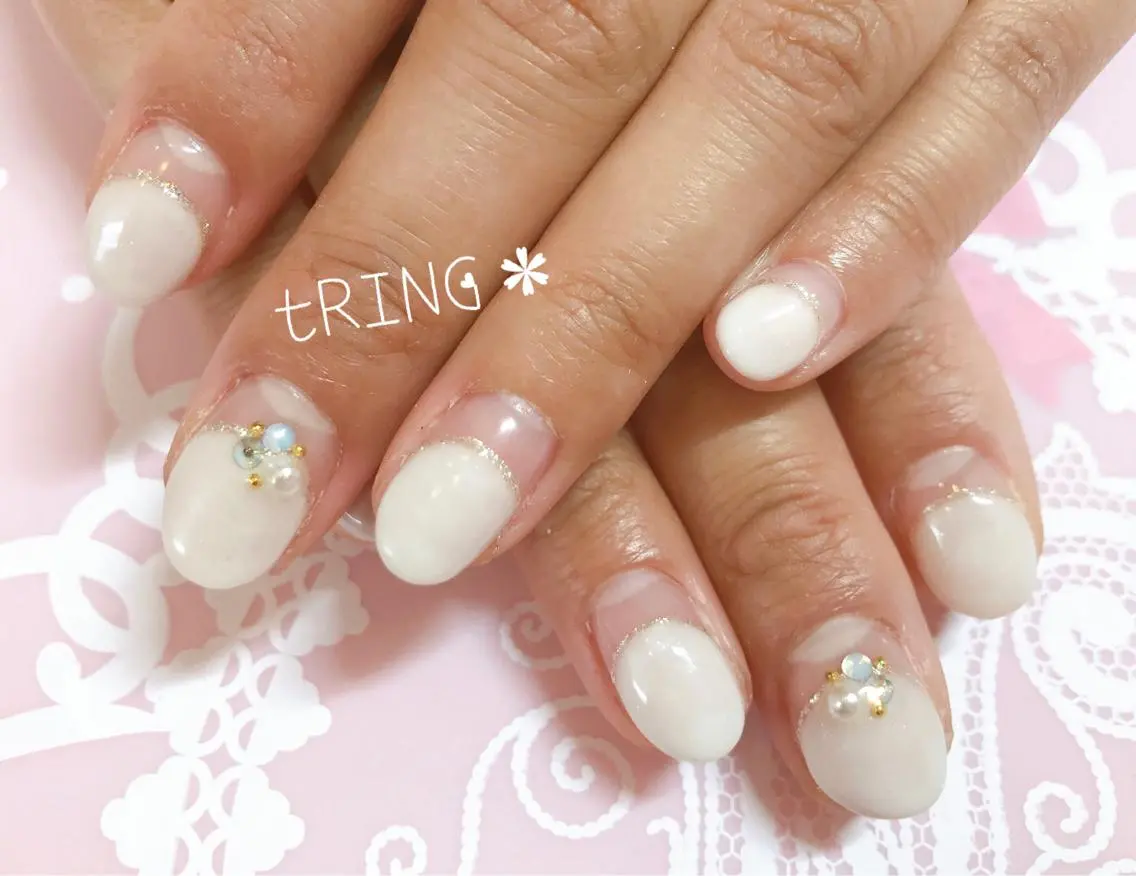 ネイル ハンドネイル tRING＊ しいの木台のネイルデザイン