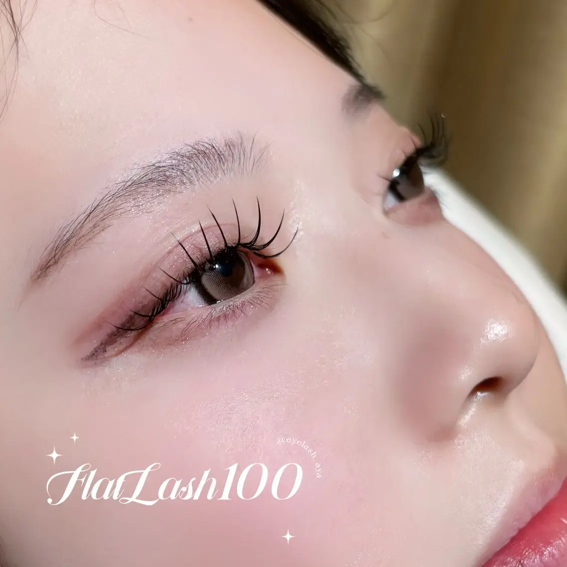 《ミニモ限定価格》‪🎀フラットラッシュ100本💡初回エクステoff500円の写真
