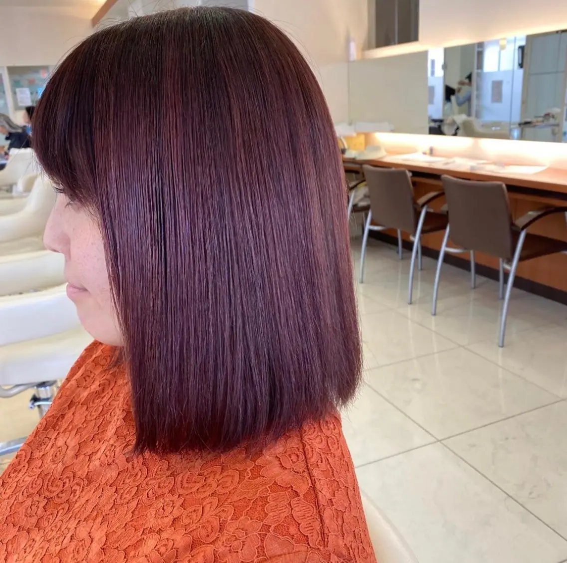 カラー ヘアカラー SALOWIN栄 高須大貴のヘアスタイル