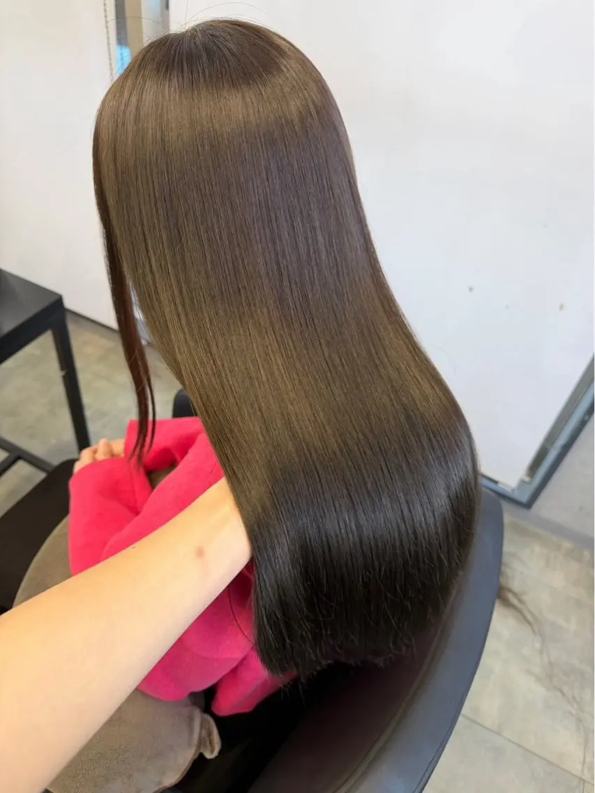 カラー りこ / 透明感カラー🎀🫧のヘアスタイル