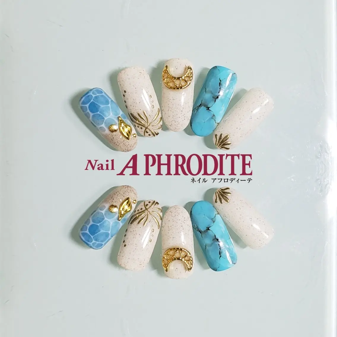 ネイル ジェルネイル ニュアンスネイル スカルプネイル ソフトジェル ネイルチップ ハンドネイル Nail Aphroditeのネイルデザイン