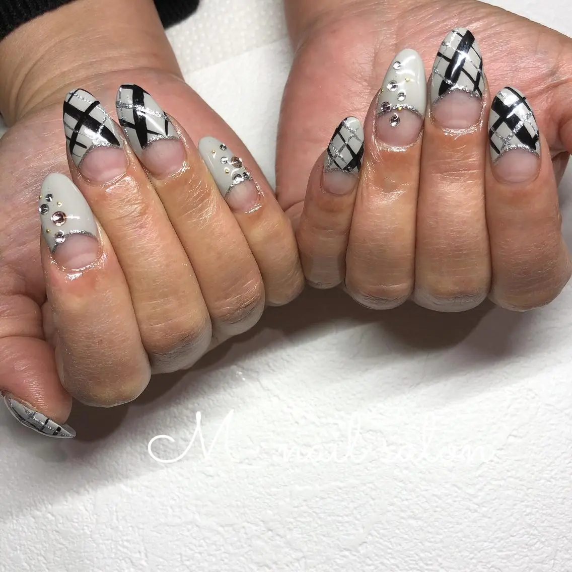 ネイル スカルプネイル M_ nail salonのネイルデザイン
