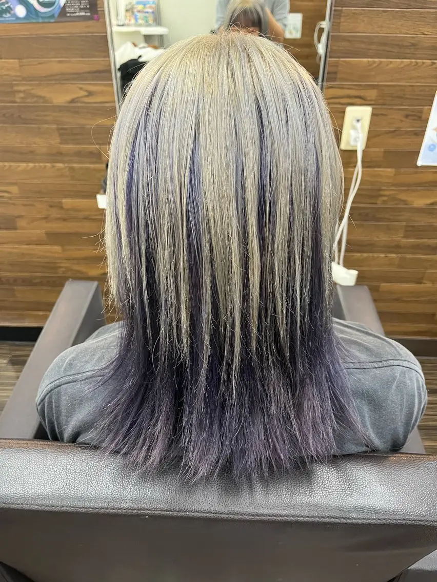 カラー 野原 姫菜のヘアスタイル