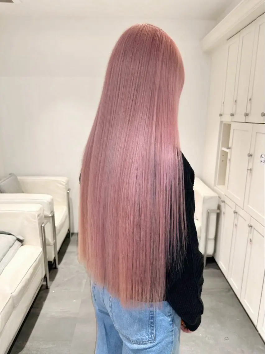 ロング カラー ヘアカラー ブリーチ指名No.1 Daikiのヘアスタイル