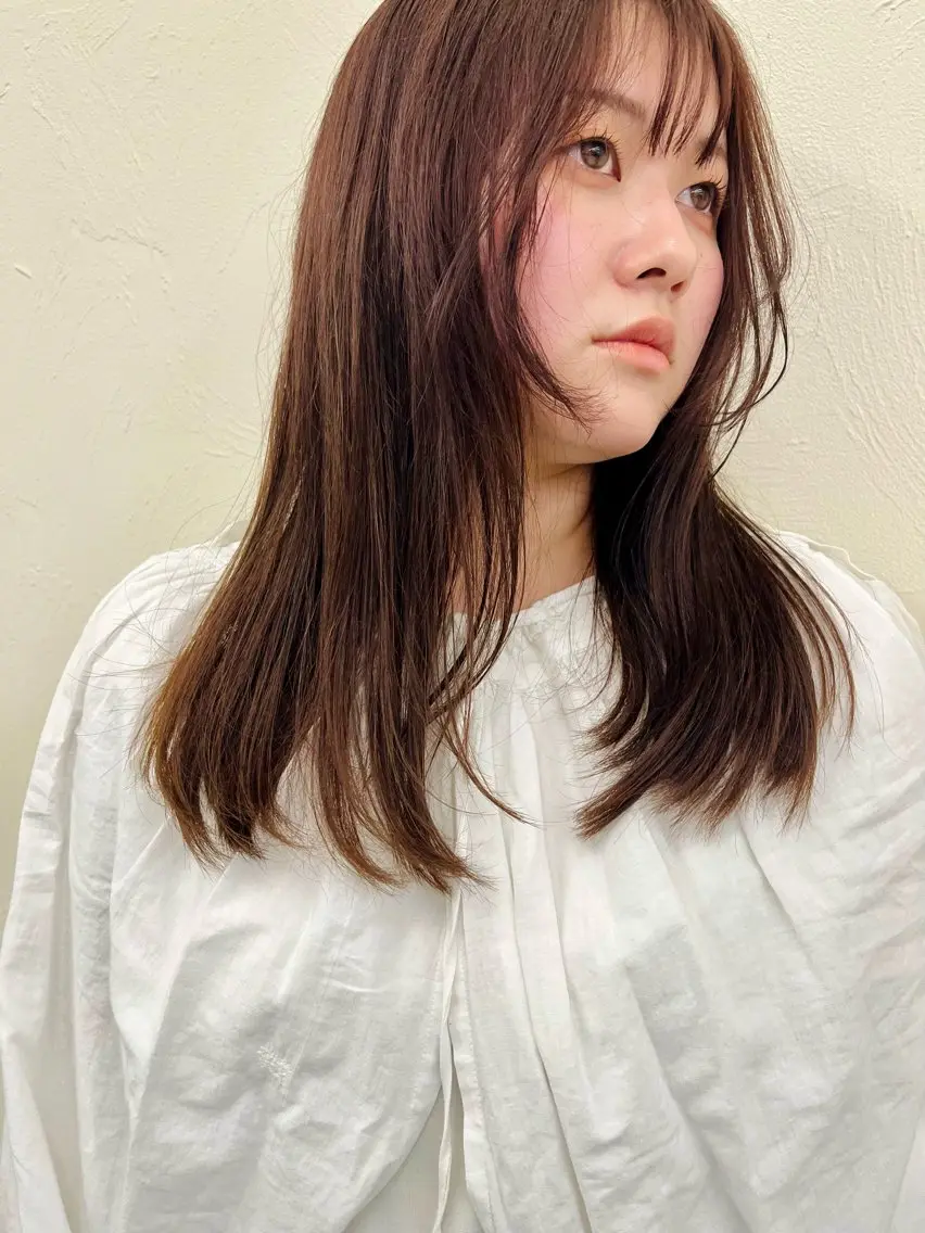 【　炭酸クレンジング付きカラー　】高濃度炭酸ケア＋ブリーチなしカラーの写真