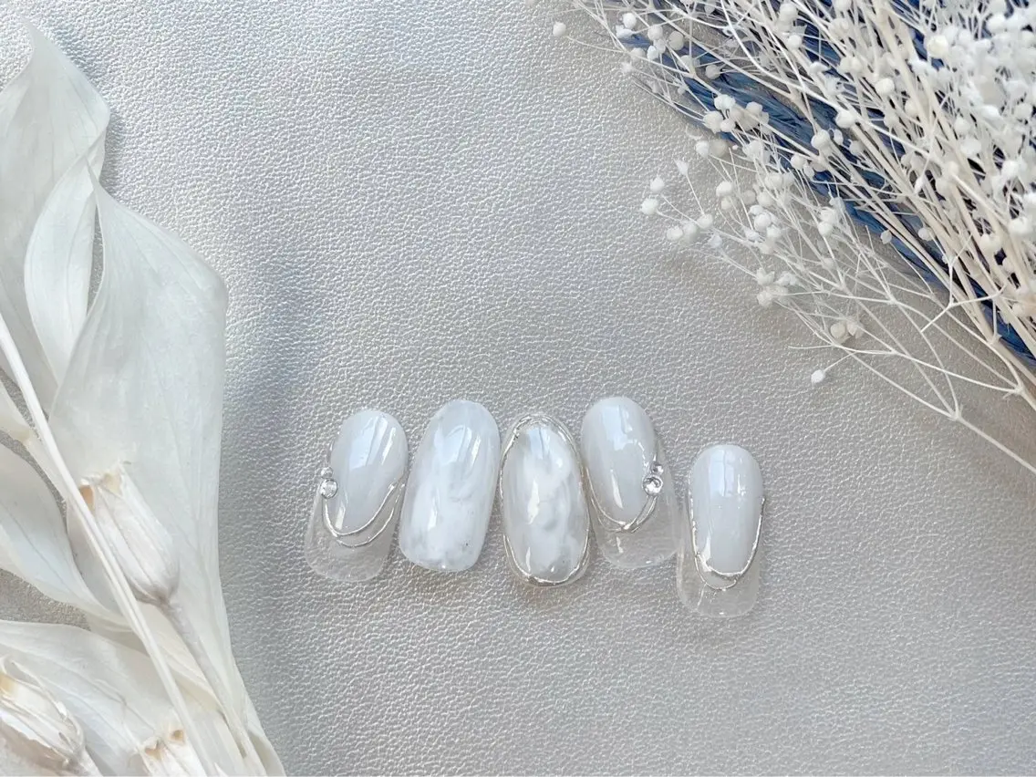 ネイル ジェルネイル 韓国ネイル メンズネイル 持ち込み パラジェル kiki nail たまプラーザのネイルデザイン