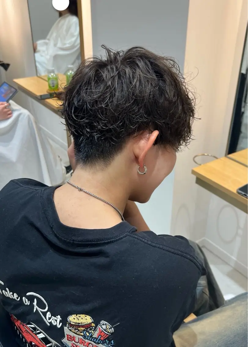 ショート カット パーマ パーマ/名古屋パーマ / コデラ ナナホのヘアスタイル