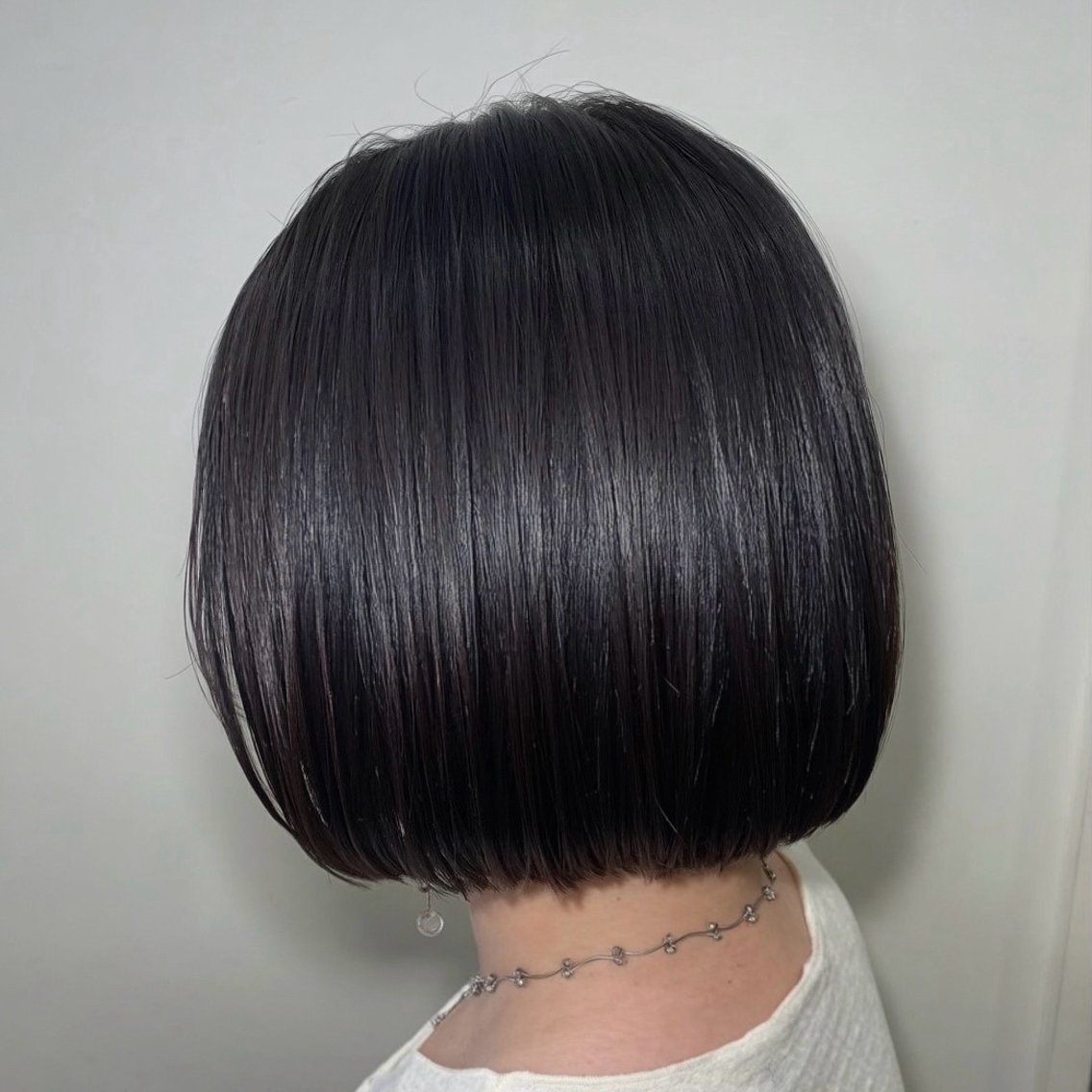 ミディアム カラー カット ヘアカラー トリートメント 艶髪✨/透明感 カラー　kaitoのヘアスタイル