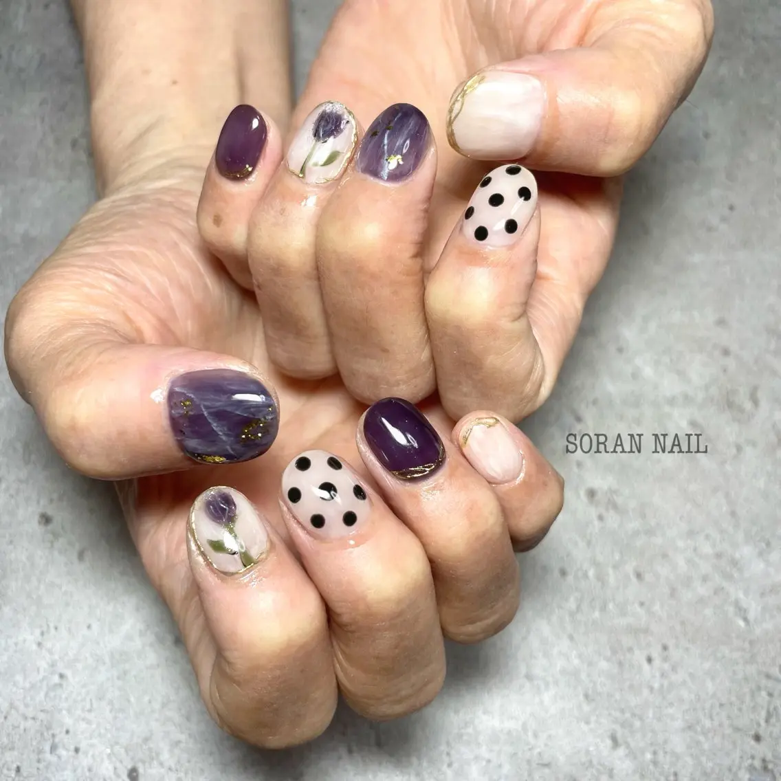 ネイル ハンドネイル soran nailのネイルデザイン