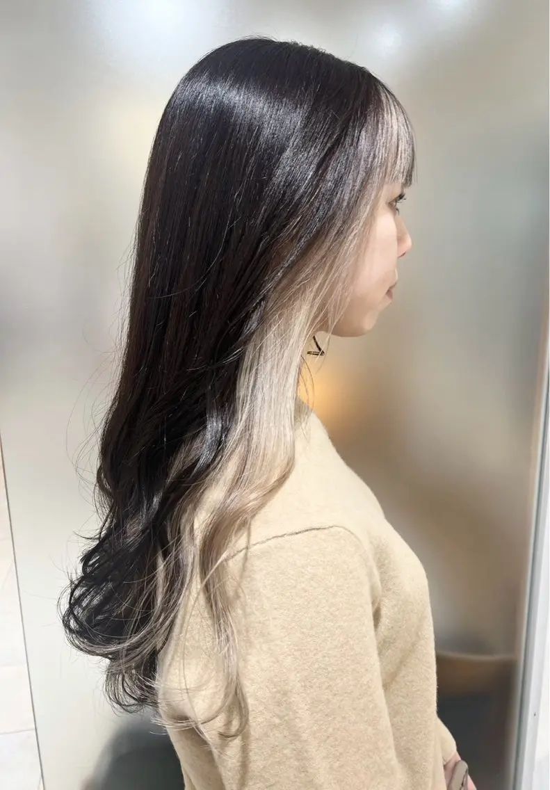 ロング カラー ヘアカラー 🐈‍⬛𝓷𝓪𝓸 ヘアメ/着付けのその他イメージ