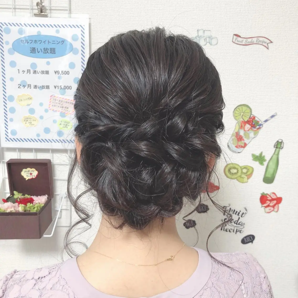 ヘアアレンジ イーチブライト EachBrightのヘアスタイル