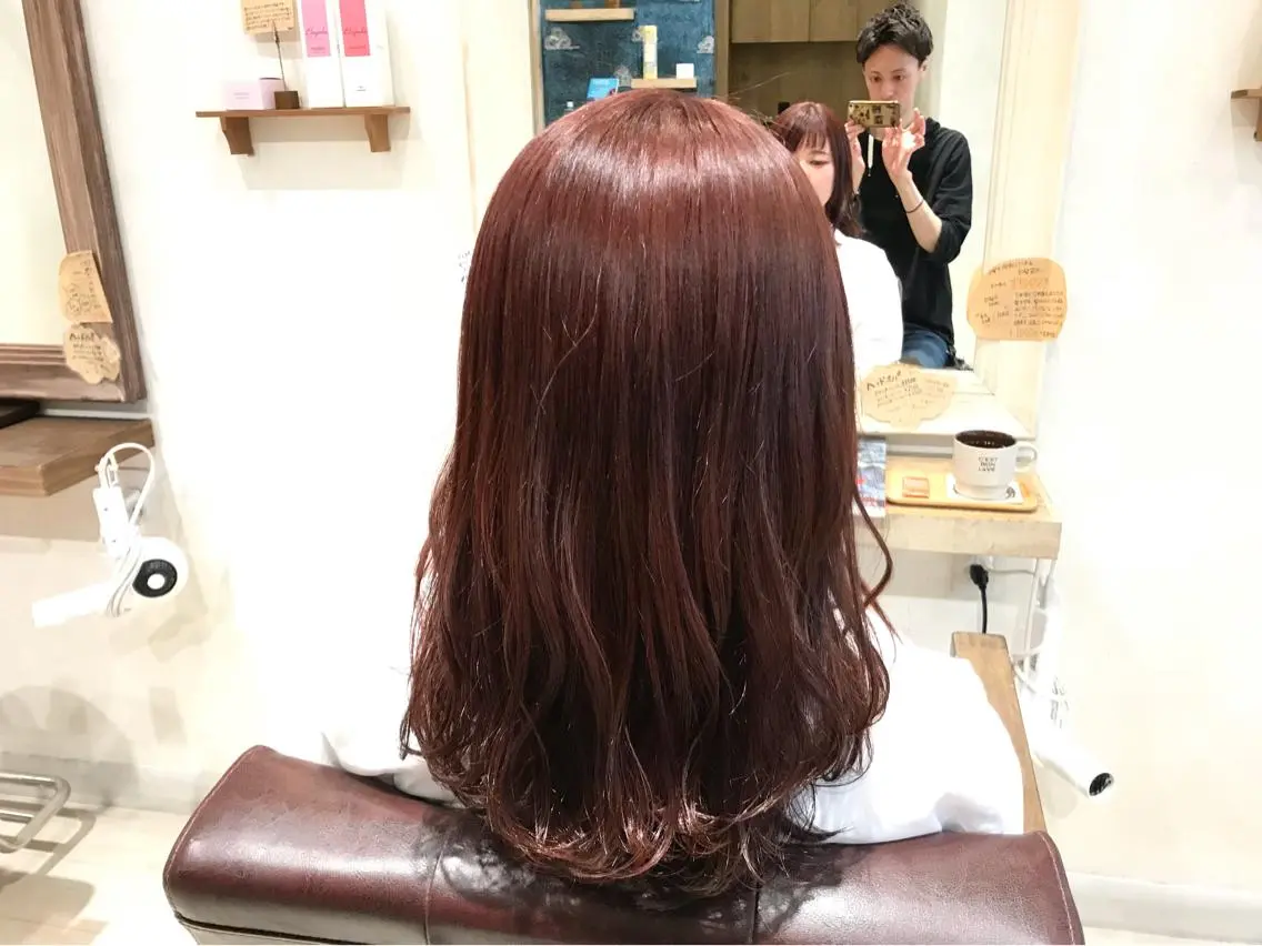 ミディアム カラー イルミナカラー メンズ指名多数!! 田島史也のヘアスタイル