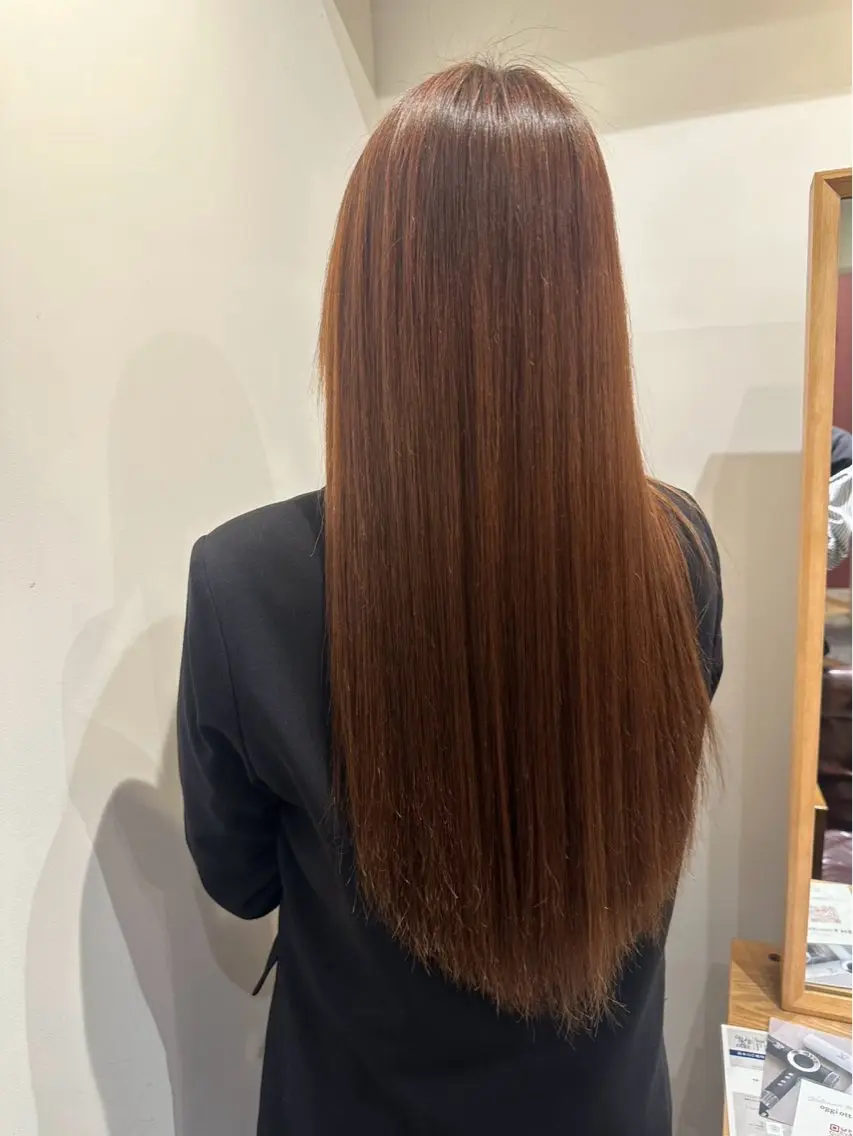 ロング カラー 韓国スタイル🇰🇷 annaのヘアスタイル