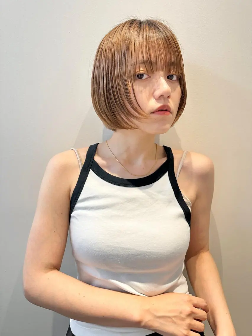 【🌻人気No.2🌻】カラー+髪質改善『Aujua』4STEPトリートメントの写真