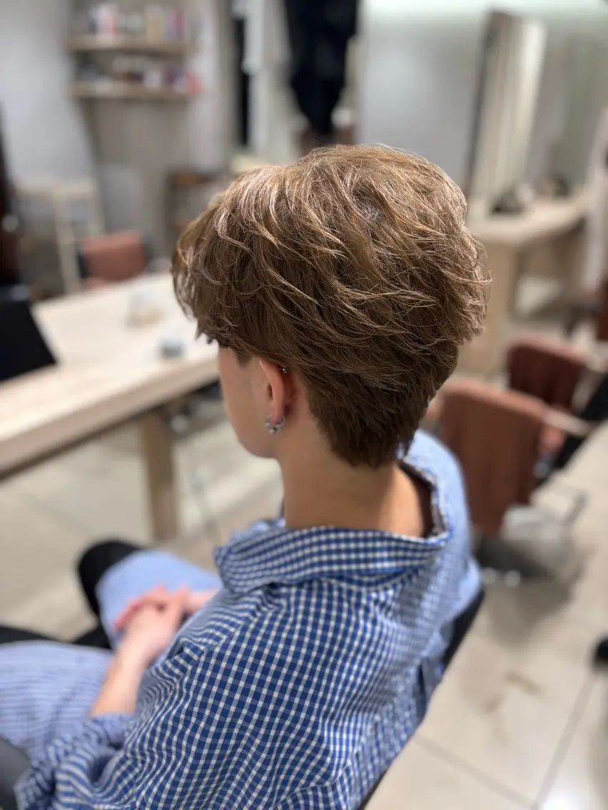 パーマ メンズ カット パーマ 💠メンズ縮毛矯正 /パーマ💠林慶太のヘアスタイル