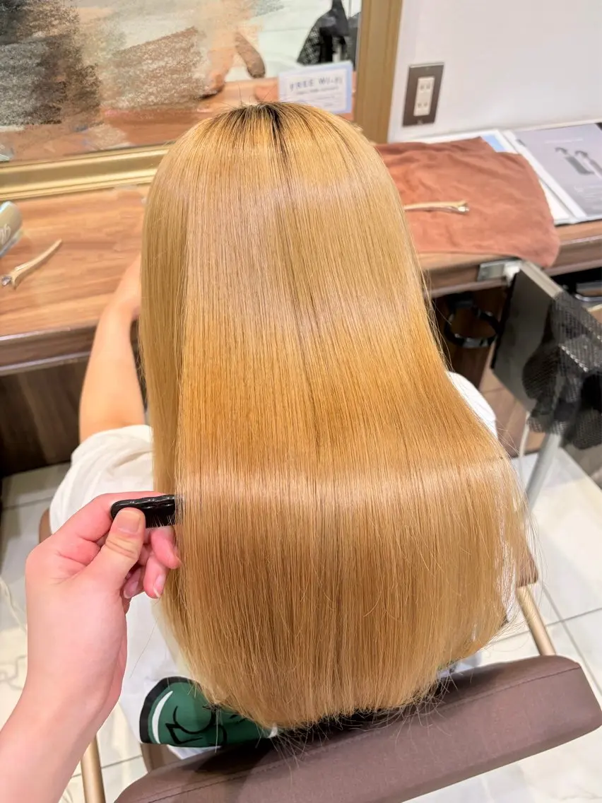 ロング カラー ヘアカラー トリートメント 🌟カラーモデル 募集中🌟秋元杏奈のヘアスタイル