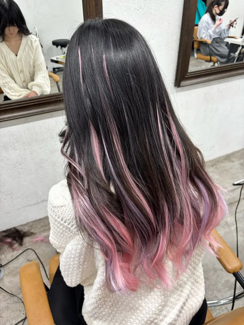 ロング ️韓国ヘア/レイヤー カット❤️Yūkaのヘアスタイル