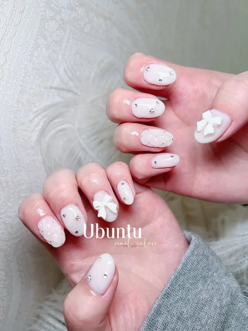 ネイル ハンドネイル Ubuntu🎀 ネイルサロン✨のネイルデザイン