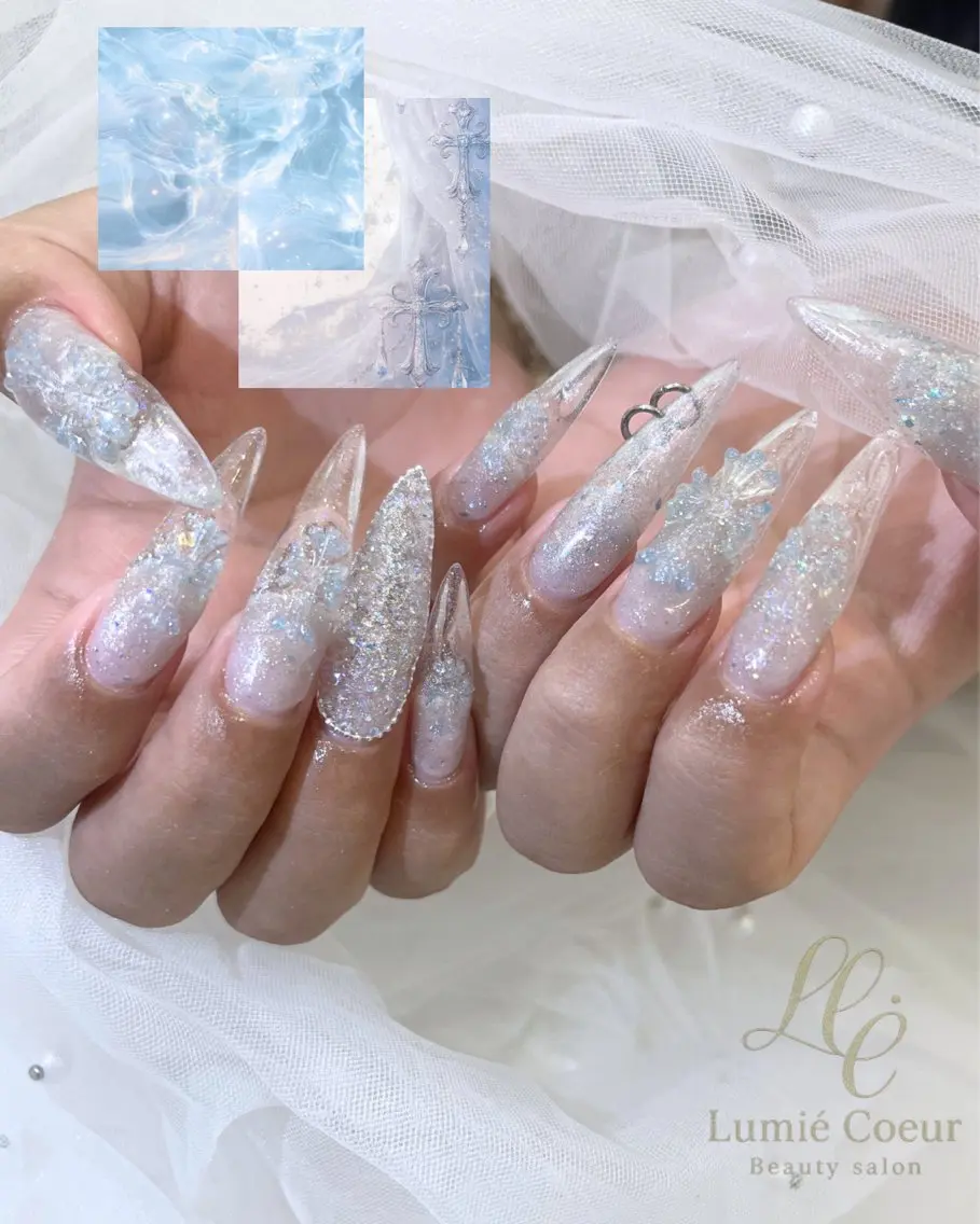 ネイル ハンドネイル LumiéCoeur Nanaeのネイルデザイン
