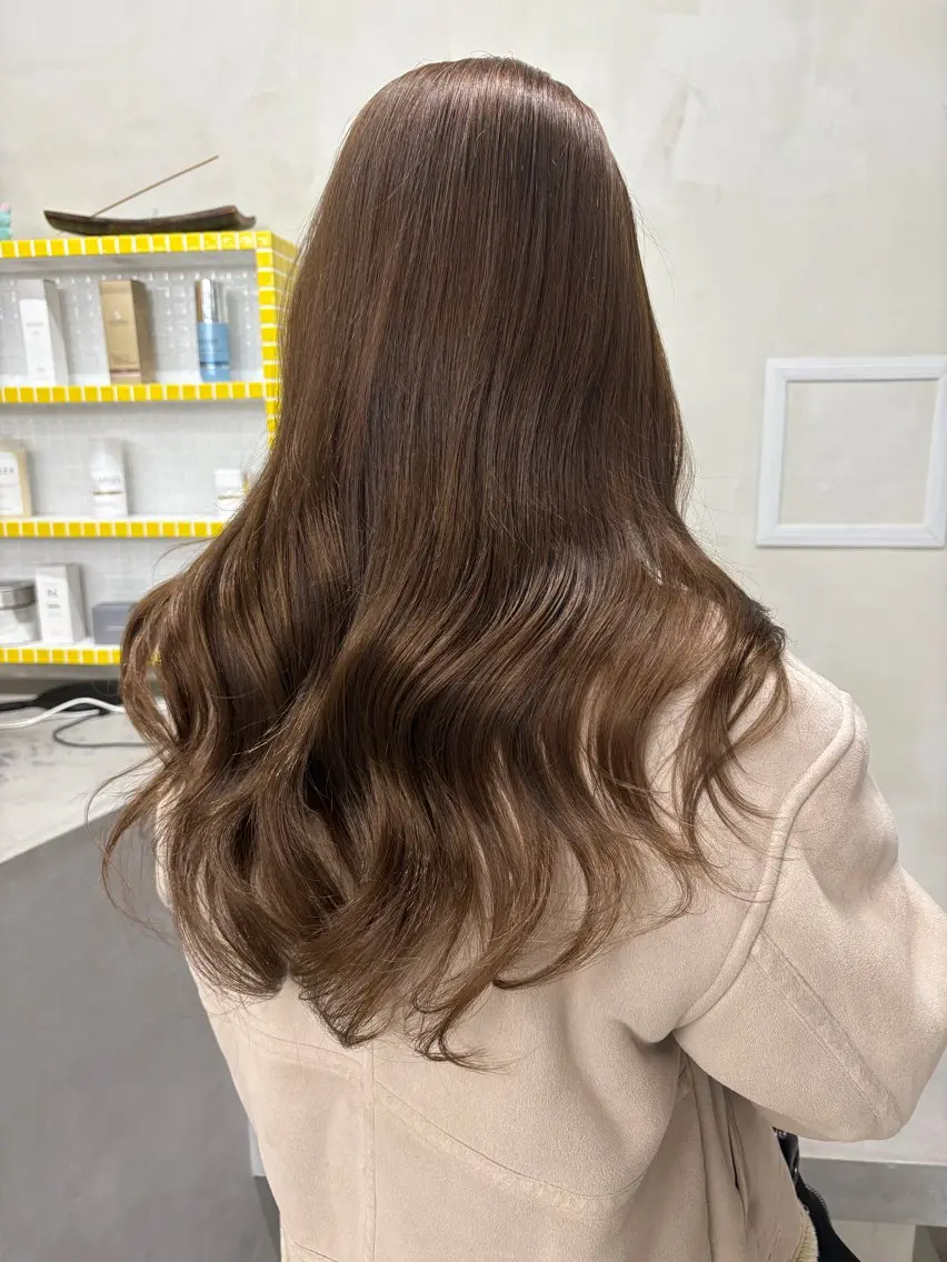 ロング カラー yuuna/ ハッシュカット🎀のヘアスタイル