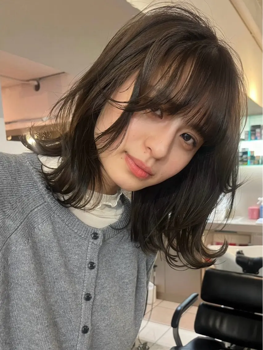 ミディアム カラー ヘアセット🌷カラー 🌷似合わせmaoのヘアスタイル