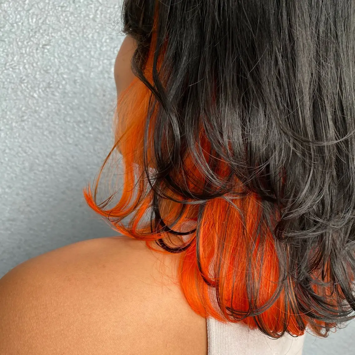 🧡インナーカラー🧡(ブリーチ含む)+2stepトリートメント(sh/b込)の写真