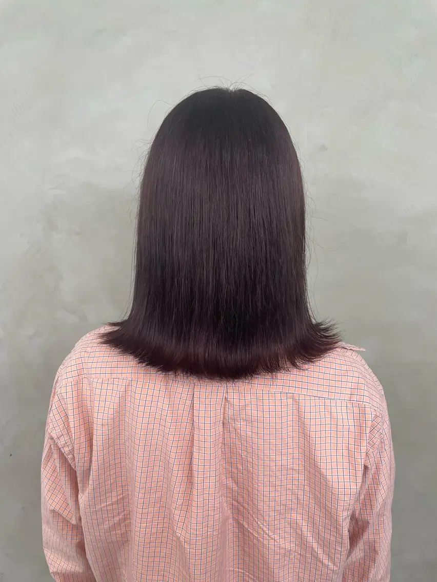ミディアム ヘアカラー 🧋ミルクティーカラ ー🧋特化小林拓登のヘアスタイル