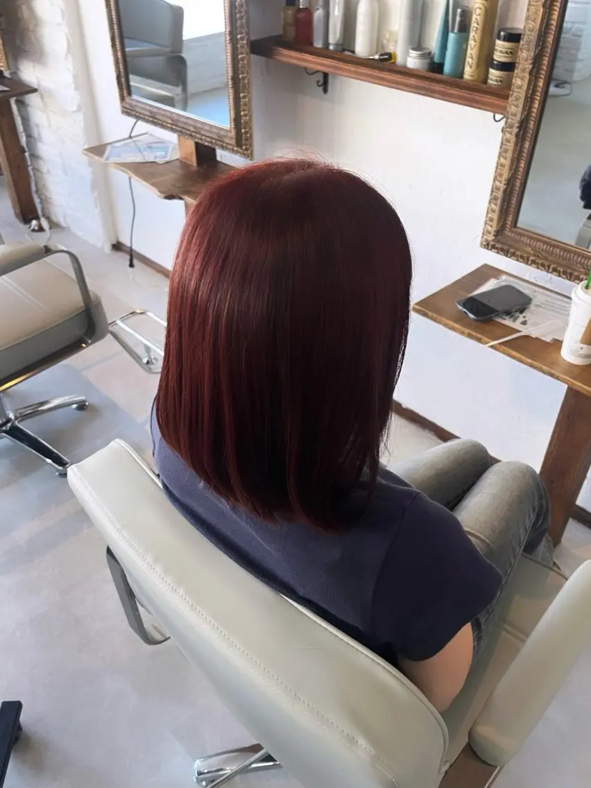カラー ヘアカラー Frames Yumeのヘアスタイル