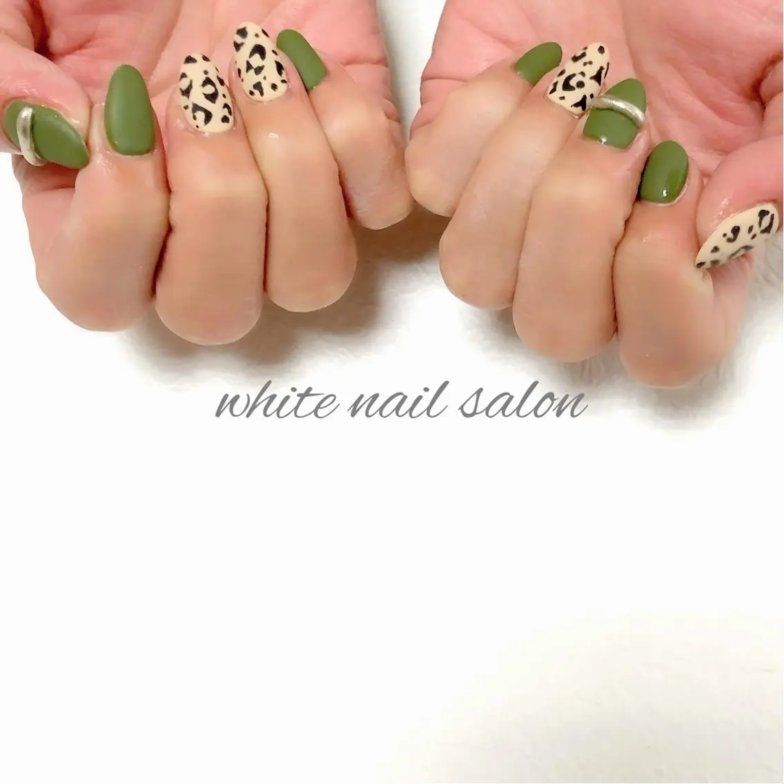 ネイル ジェルネイル ハードジェル 持ち込み ソフトジェル ハンドネイル white nail salonのネイルデザイン