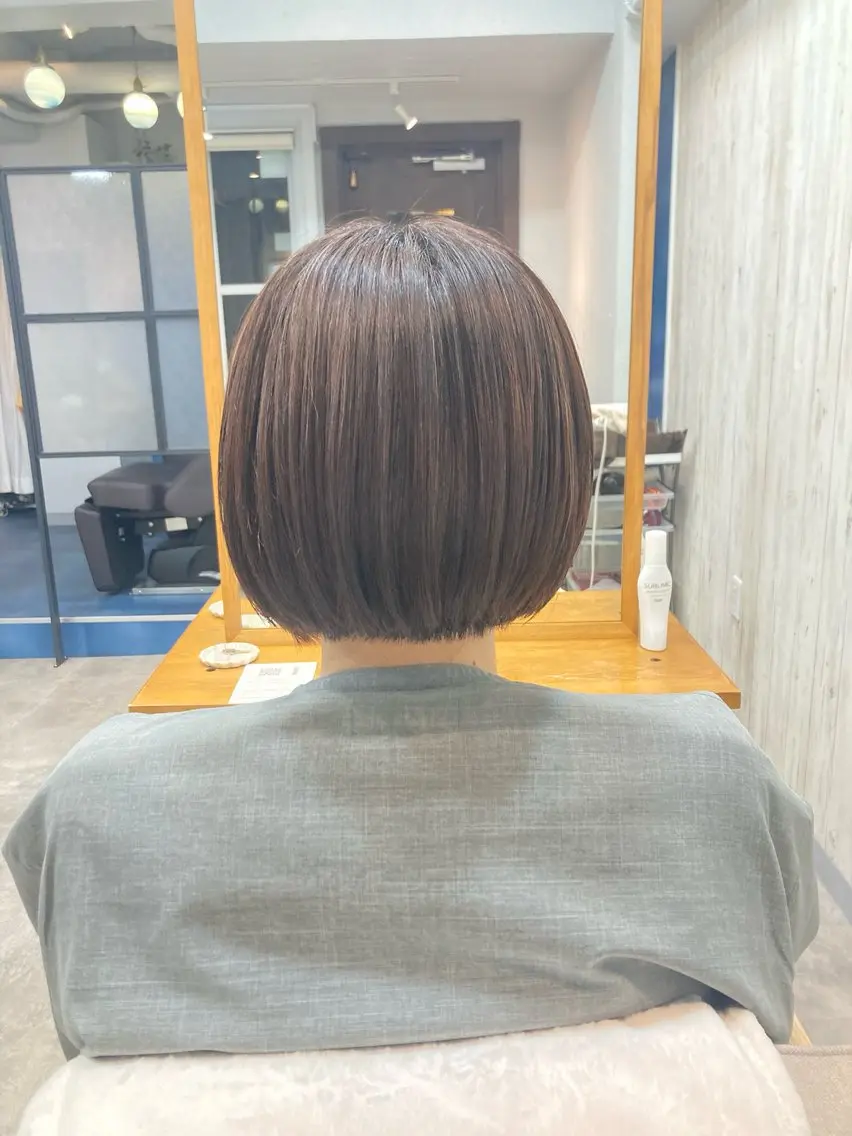 ショート 暖色カラー💞 菊地しおんのヘアスタイル