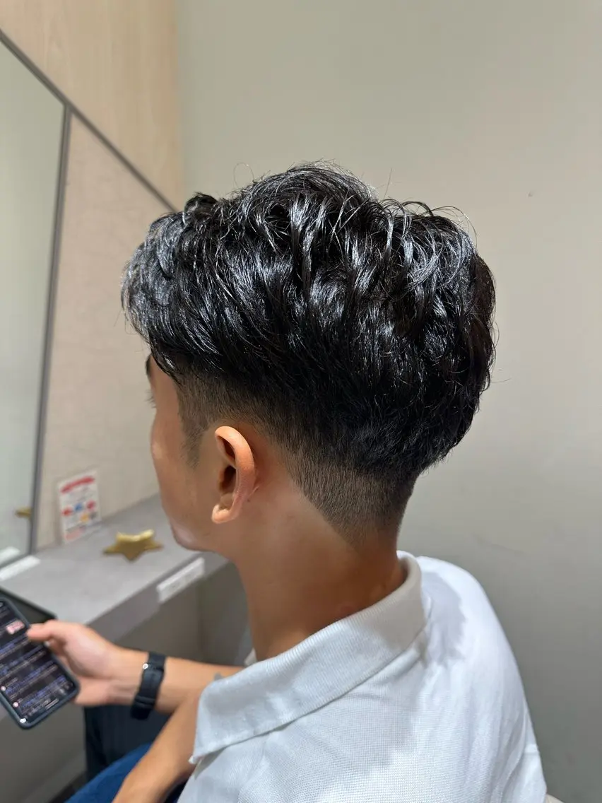 【🩵メンズ デザインカット💇🏻♂️】の写真