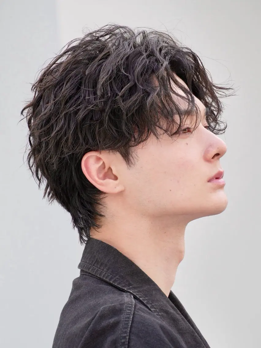 パーマ ツイストスパイラルパーマ 学生 スパイラルパーマ ツイストパーマ カット パーマ fifth/原宿/ 毛流れ/しゅうとのヘアスタイル