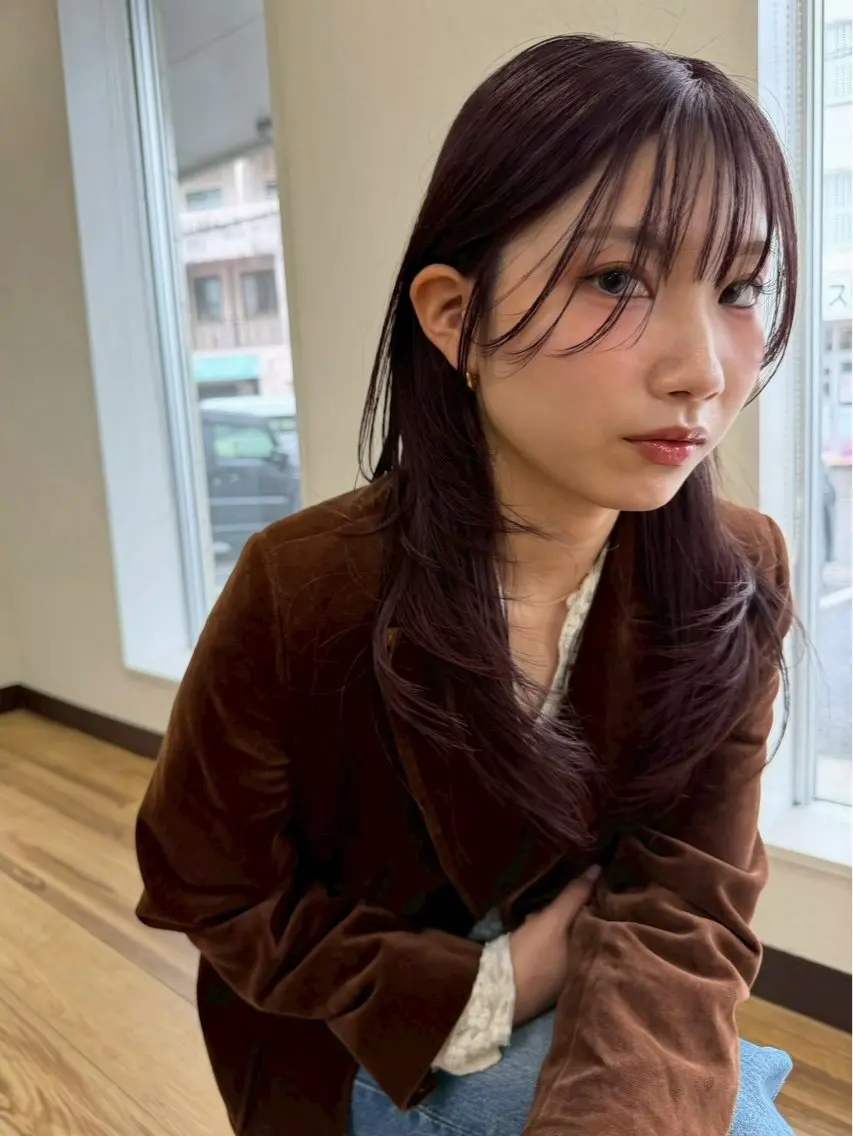 ロング ヘアカラー début 【ももか】のヘアスタイル