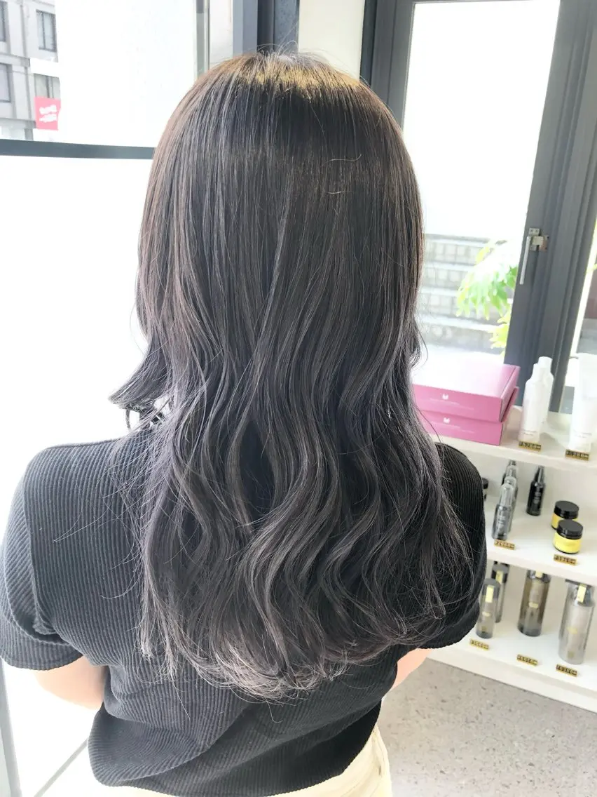 カット+艶髪カラー+TOKIO Limitedトリートメント+marbbの写真