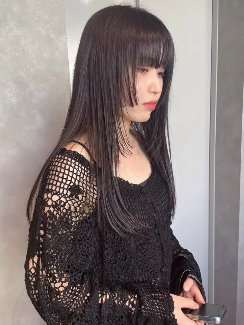 セミロング カット ヘアカラー MAI /BUCKS/天王寺のヘアスタイル