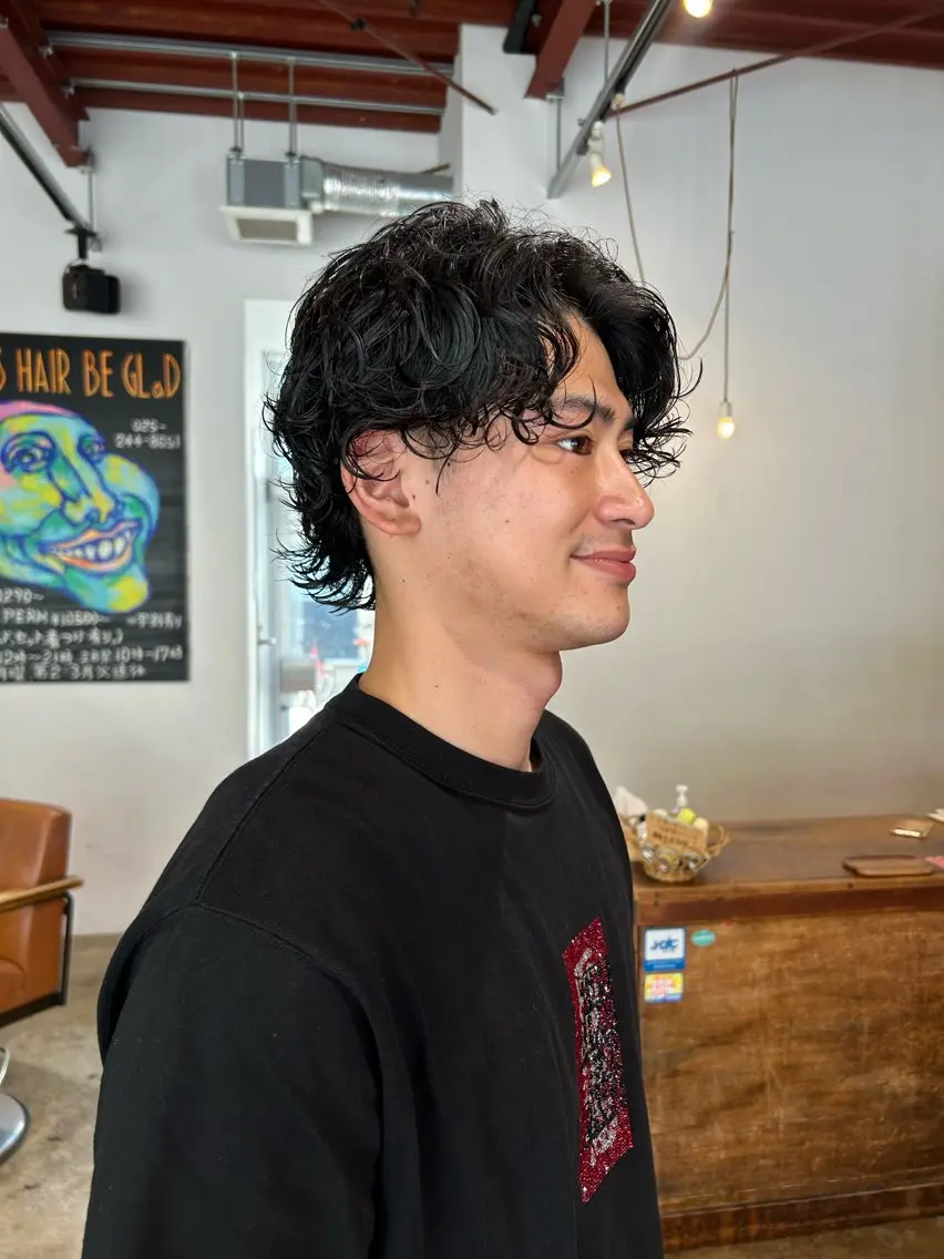 パーマ ORe'S HAIR BE　GLaDまなみのヘアスタイル