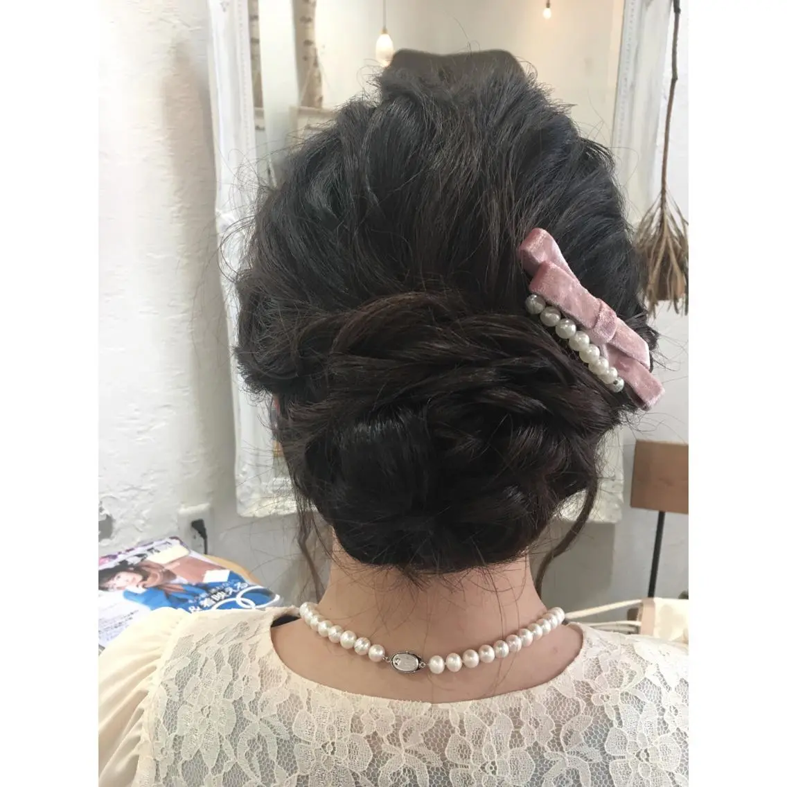ヘアアレンジ 結婚式・ブライダル fio マナミのヘアスタイル