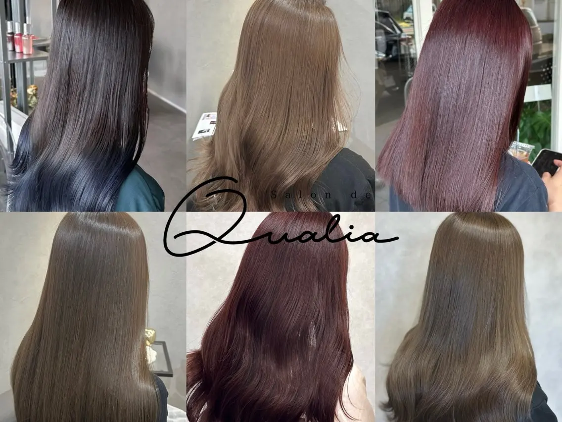 【OPEN記念🌸】cut＋透明感カラー＋5stepトリキュアトリートメント️🫧 ※基本ロング料金無しの写真