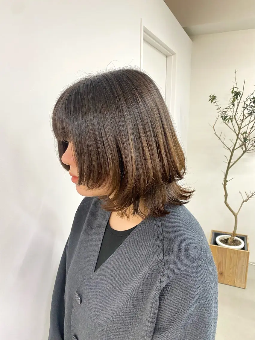 ミディアム Aujuaソムリエ 🎨‎♡HARUのヘアスタイル
