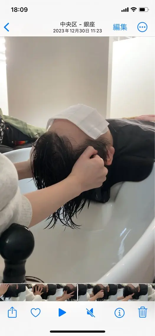ヘッドスパ 本格ヘッドスパ🌿 ×ヘア 佐藤のヘアスタイル