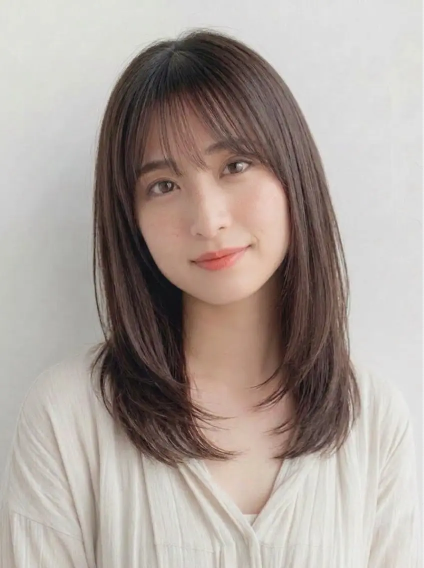 セミロング claire ema 💎酒井裕太郎のヘアスタイル