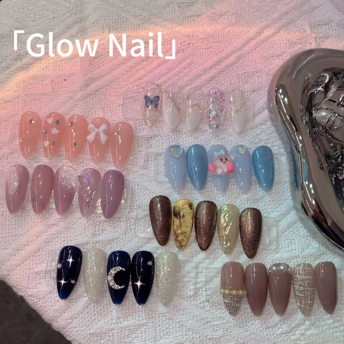 ネイル Glow Nail スカルプ専門店のネイルデザイン