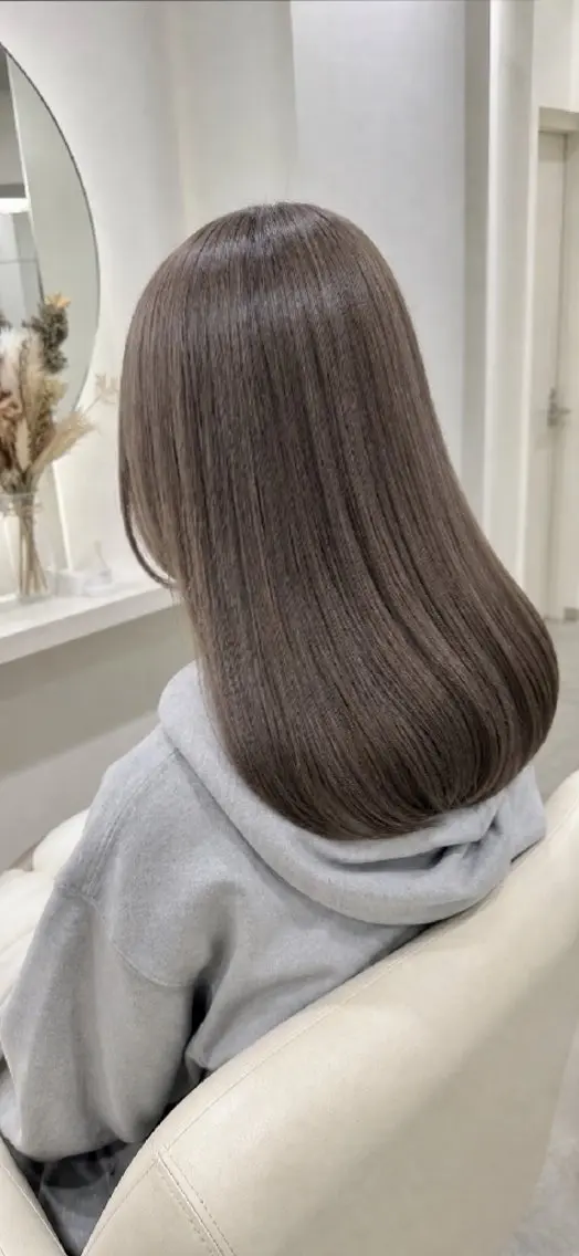 セミロング カラー FUBUKI /縮毛矯正/髪質改善のヘアスタイル